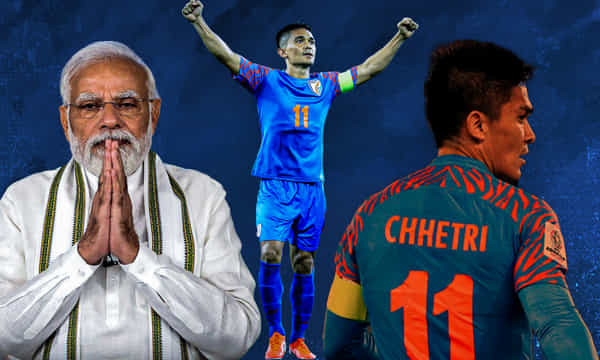 Prime Minister Narendra Modi congratulates Sunil Chhetri on 'Captain Fantastic' docuseries