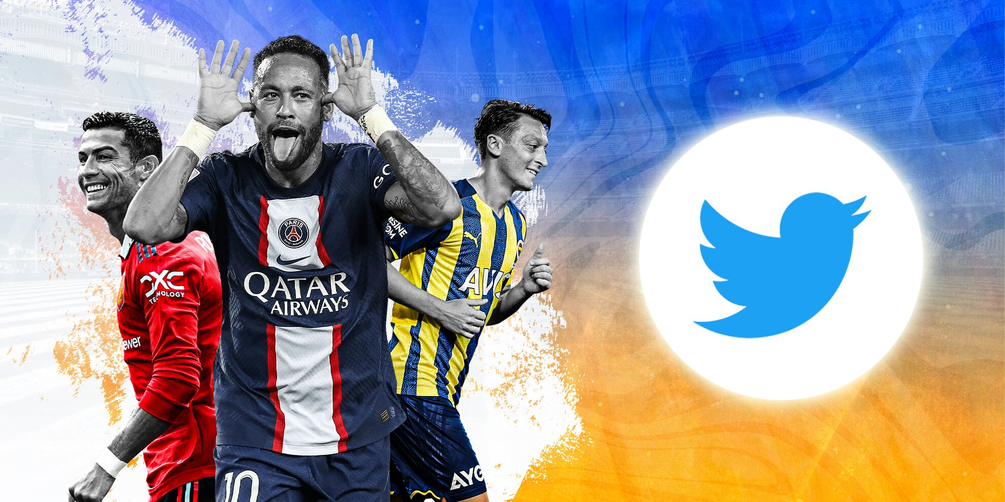 Top 10 most followed footballers on Twitter in 2022