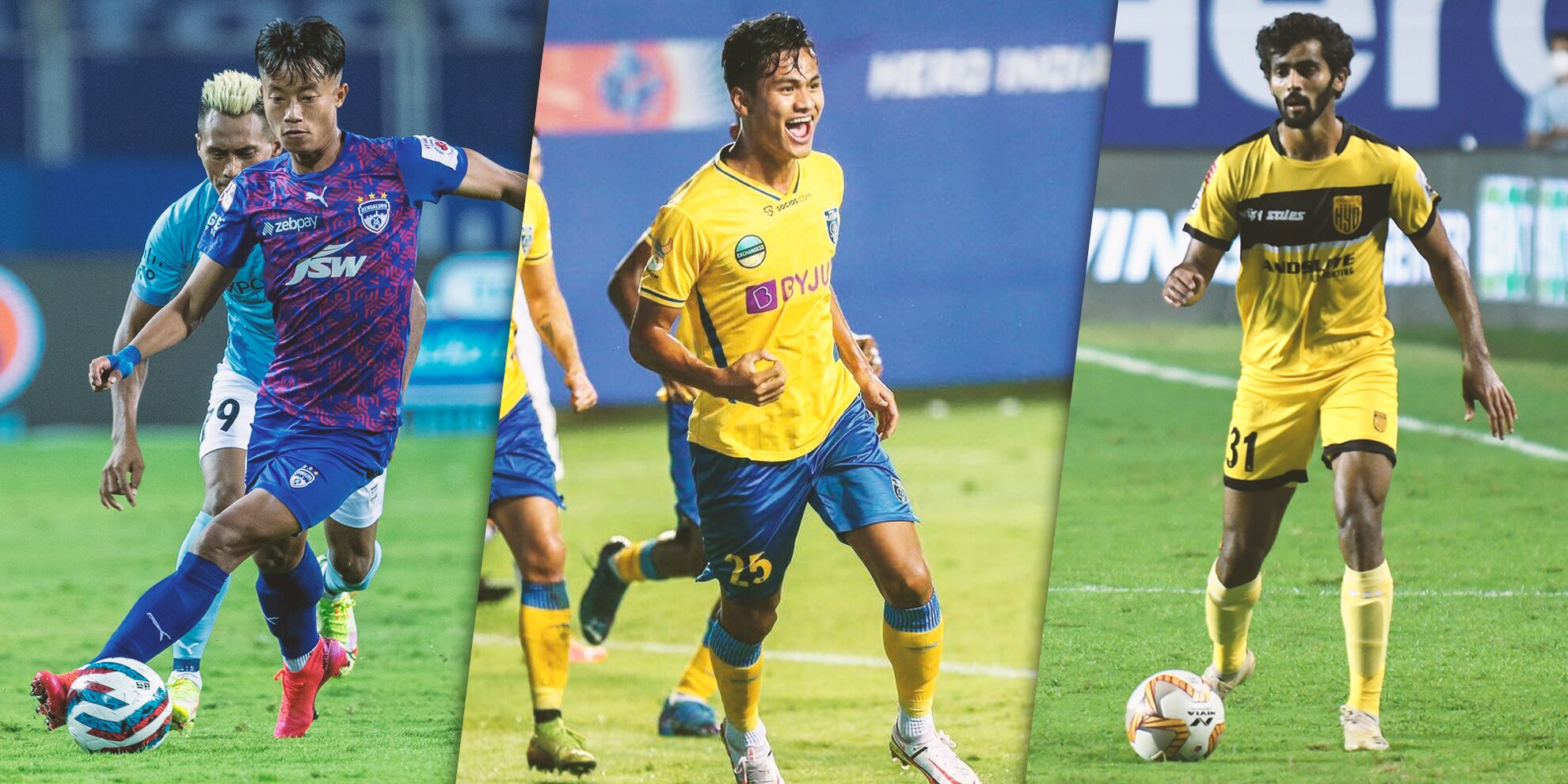 ISL 2021-22 U-23 young players most playing minutes game time
