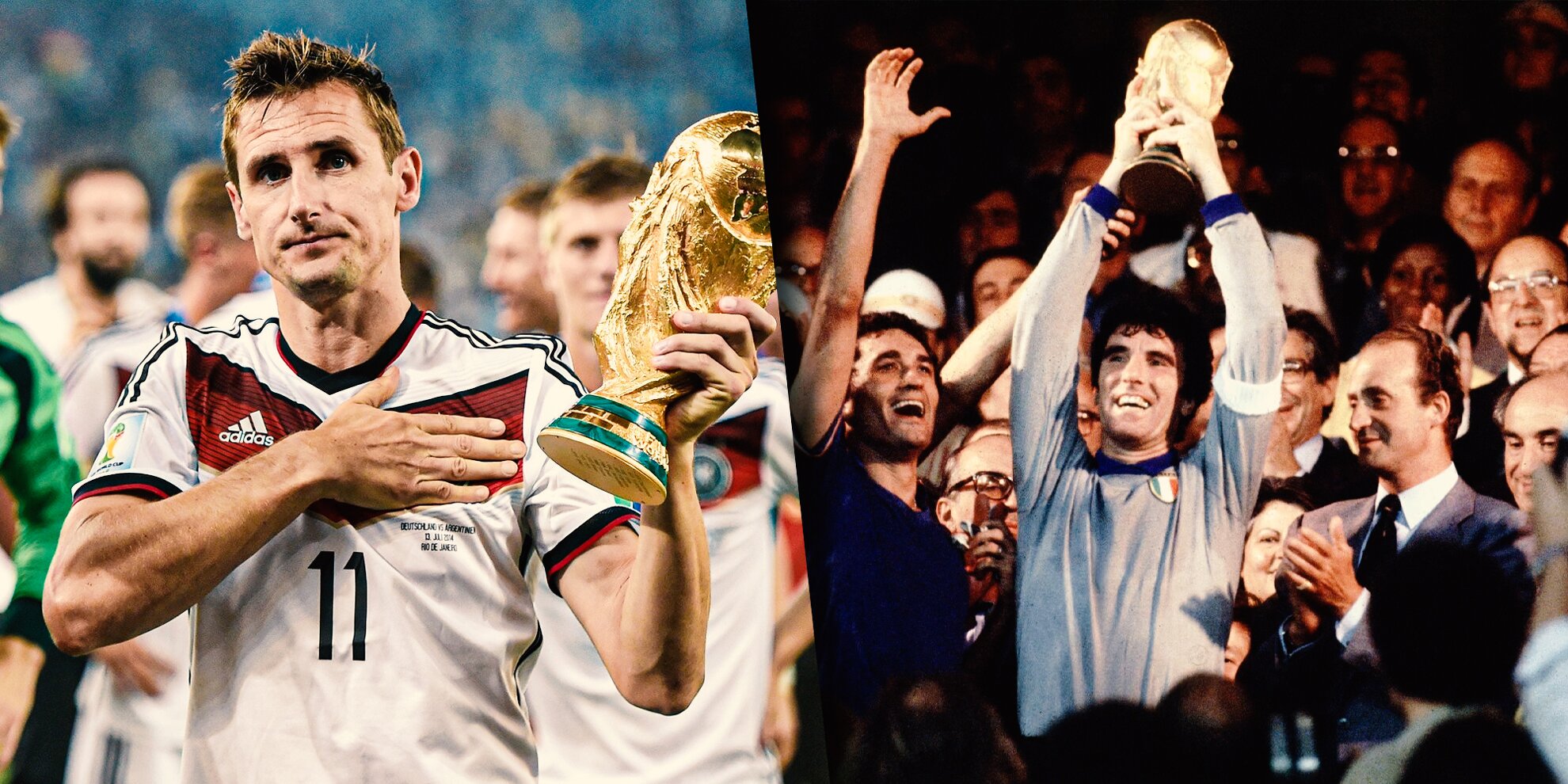 Top five oldest FIFA World Cup winners