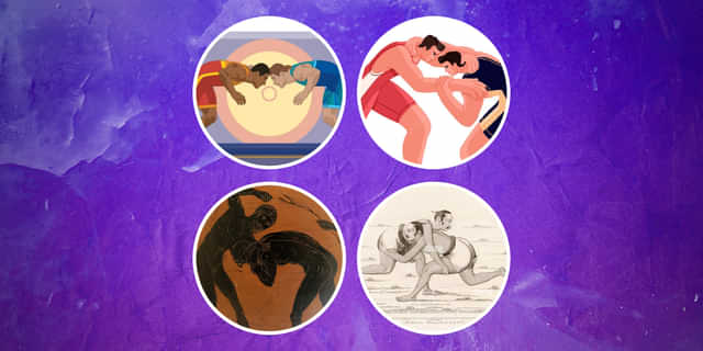 What are the different formats of Wrestling?