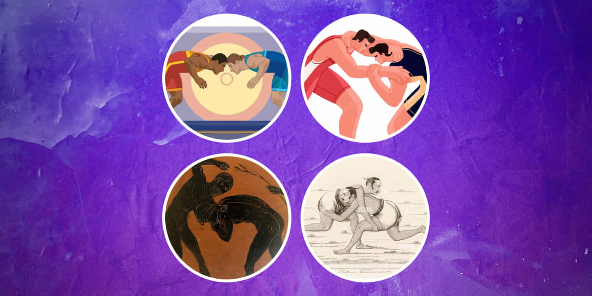 What are the different formats of Wrestling?
