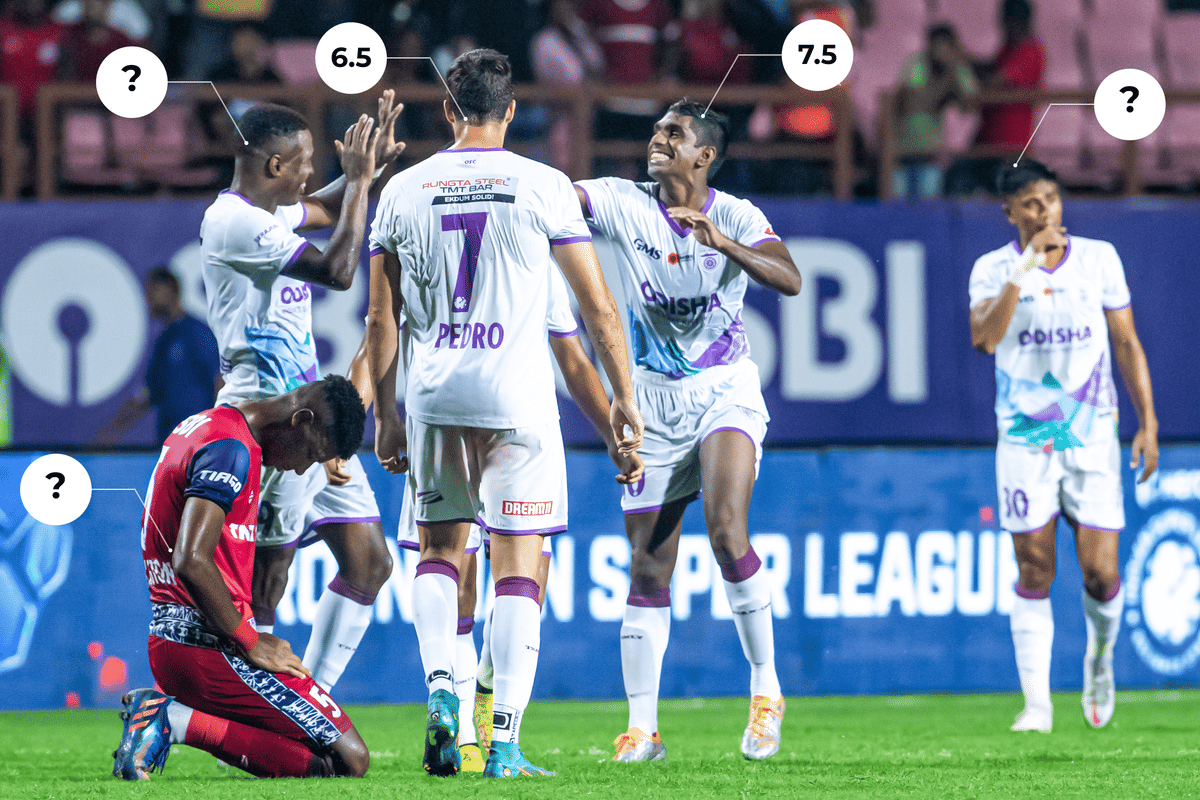 Ratings: Brace from Mauricio helps Odisha FC beat Jamshedpur FC