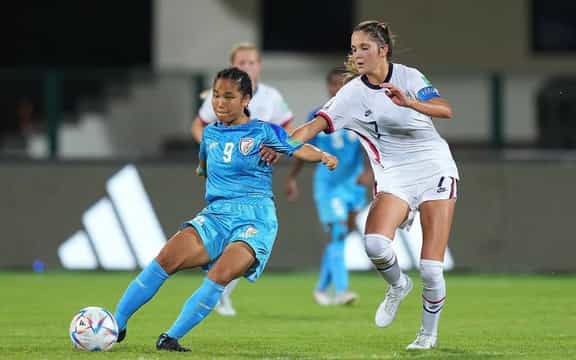 Ruthless USA put eight pass hapless India in FIFA U-17 Women's World Cup