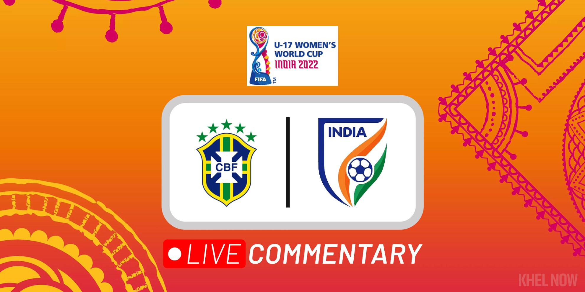 Brazil vs India FIFA U-17 Women's World Cup 2022