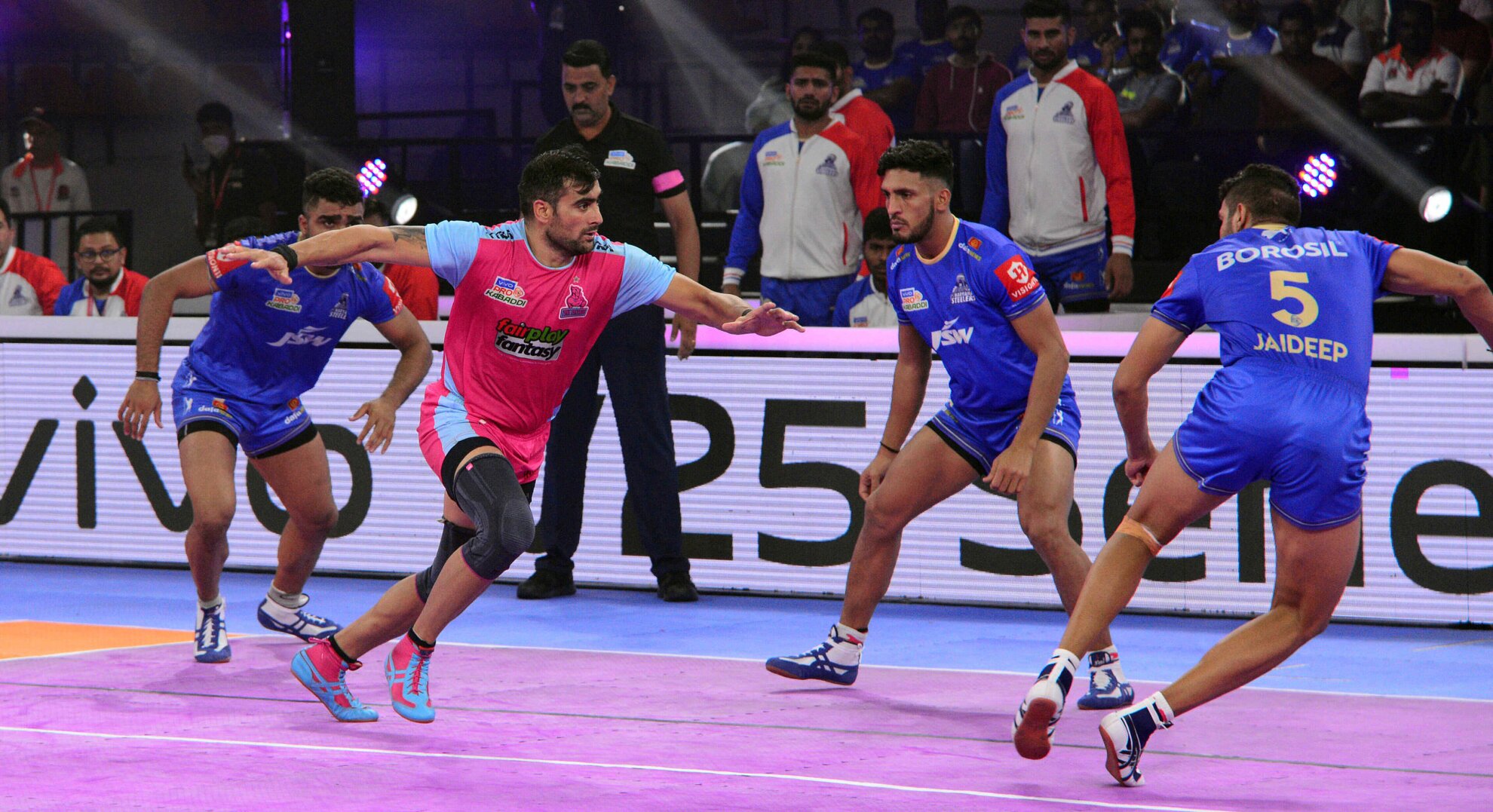 PKL 9 Jaipur Pink Panthers defeat Haryana Steelers 4431