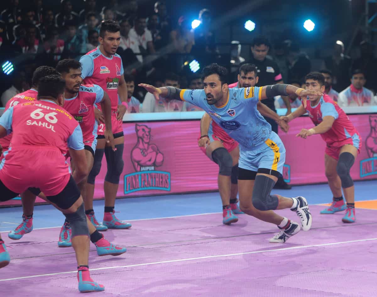 UP Yoddhas edge past Jaipur Pink Panthers in PKL 9