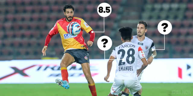 Ratings: East Bengal foreigners shines, NorthEast United clueless
