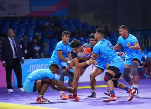 National Games Kabaddi 2022: Maharashtra men stun Haryana to book their berth in the finals