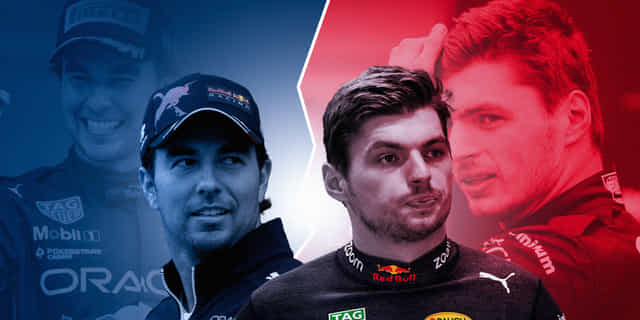 What is the row between Sergio Perez and Max Verstappen?