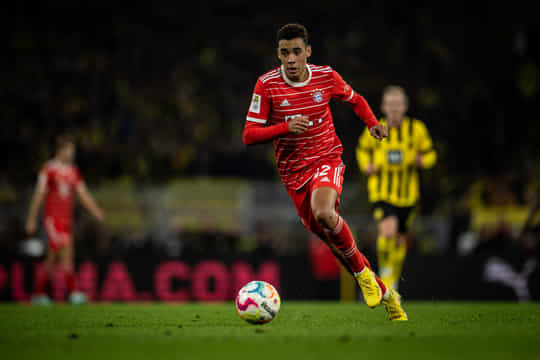 Jamal Musiala becomes first teenager to record 100 appearances for Bayern Munich