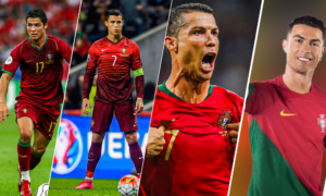Cristiano Ronaldo becomes first footballer to score at five World Cup editions