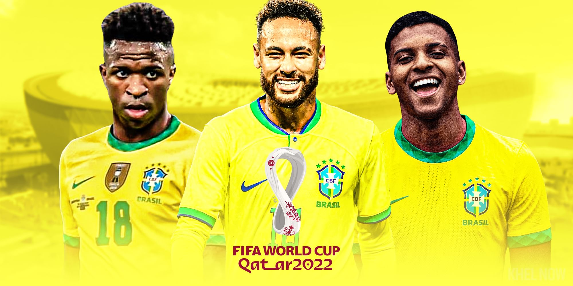 2022-2023 Brasilien Home Concept Fotbollströja (Willian 19)