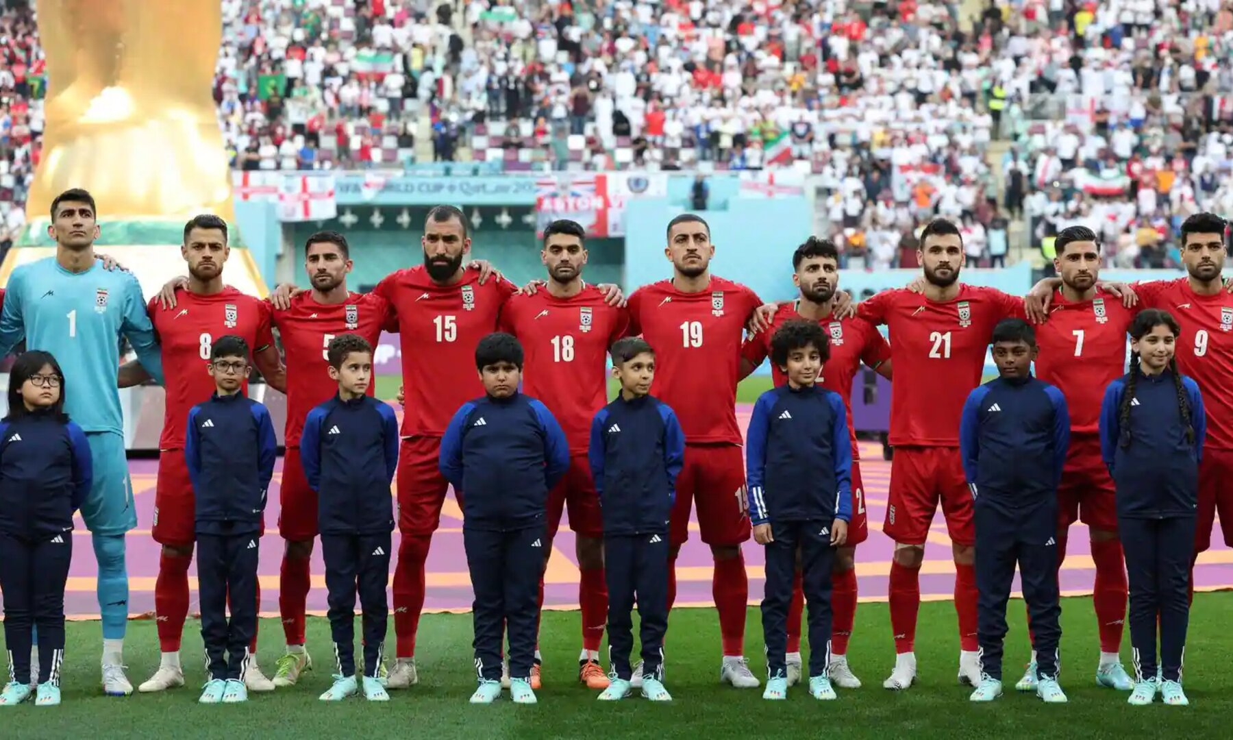 Iran players FIFA World Cup 2022