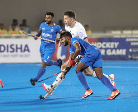 Making my debut at the iconic Kalinga Hockey Stadium was really special, says Mohammed Raheel Mouseen