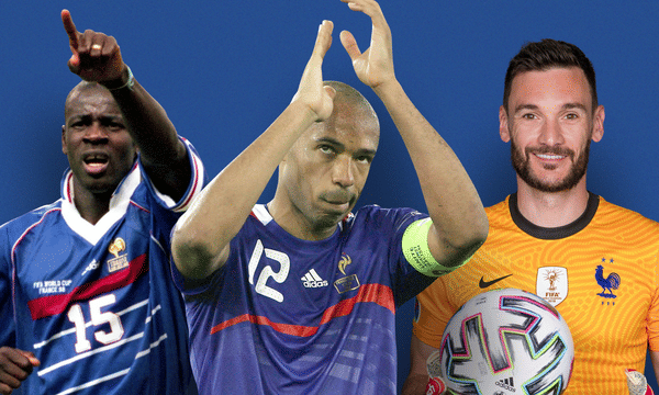 Top 10 players with most appearances for France football team