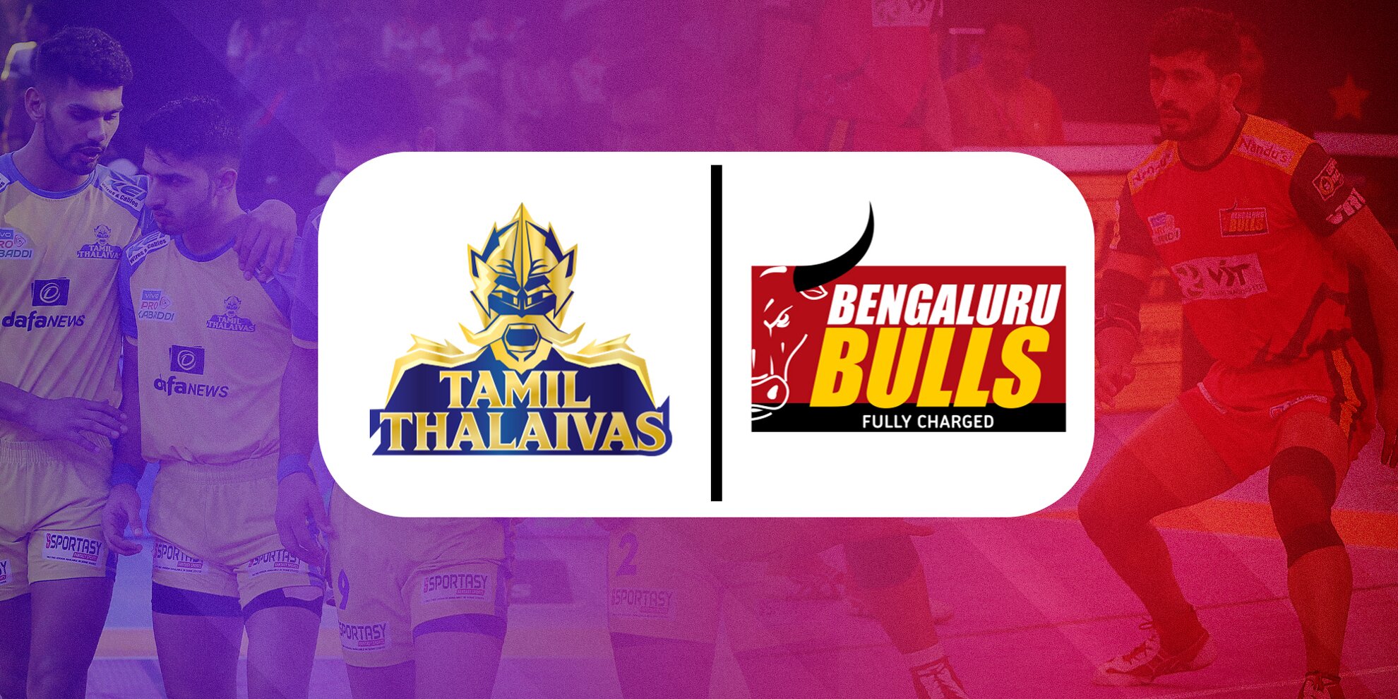 बेंगलुरू बुल्स तमिल थलाइवाज Tamil Thalaivas Bengaluru Bulls PKL 9