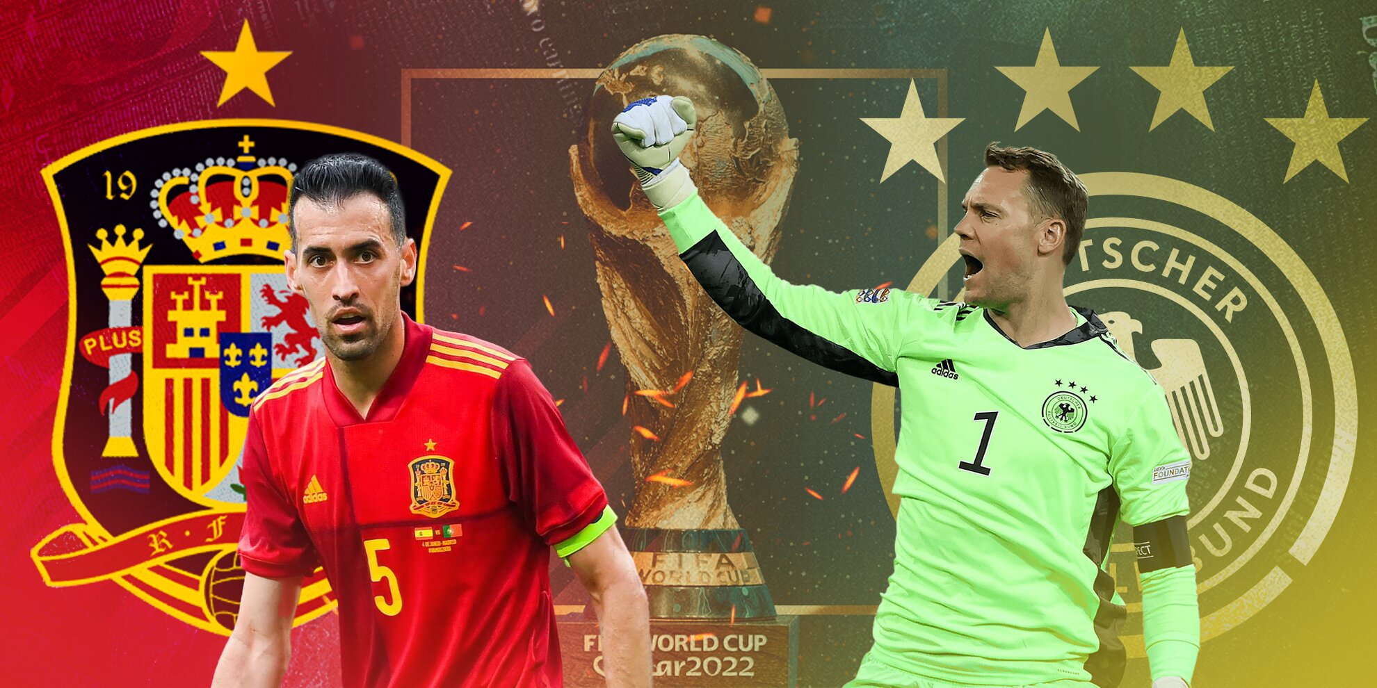 Spain vs Germany: Head-to-Head record