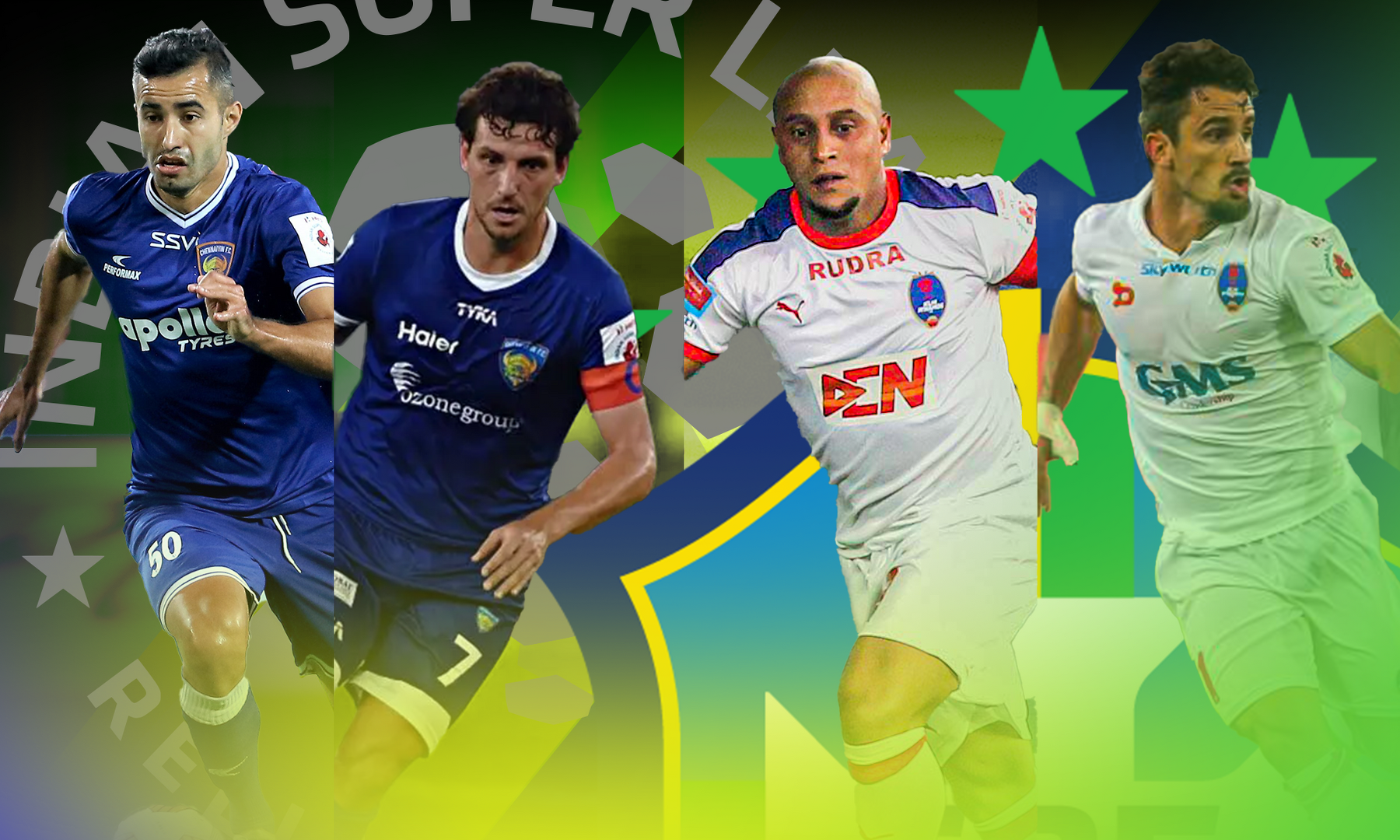 Top 10 Brazilian Players ISL History