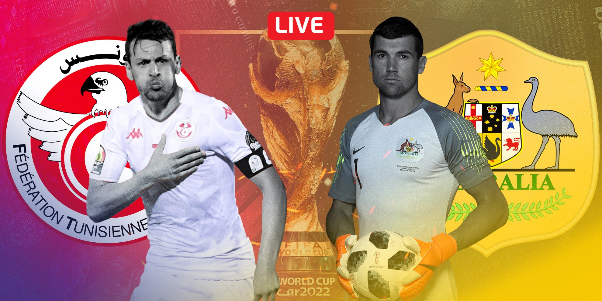 FIFA World Cup 2022: Tunisia vs Australia Live Updates