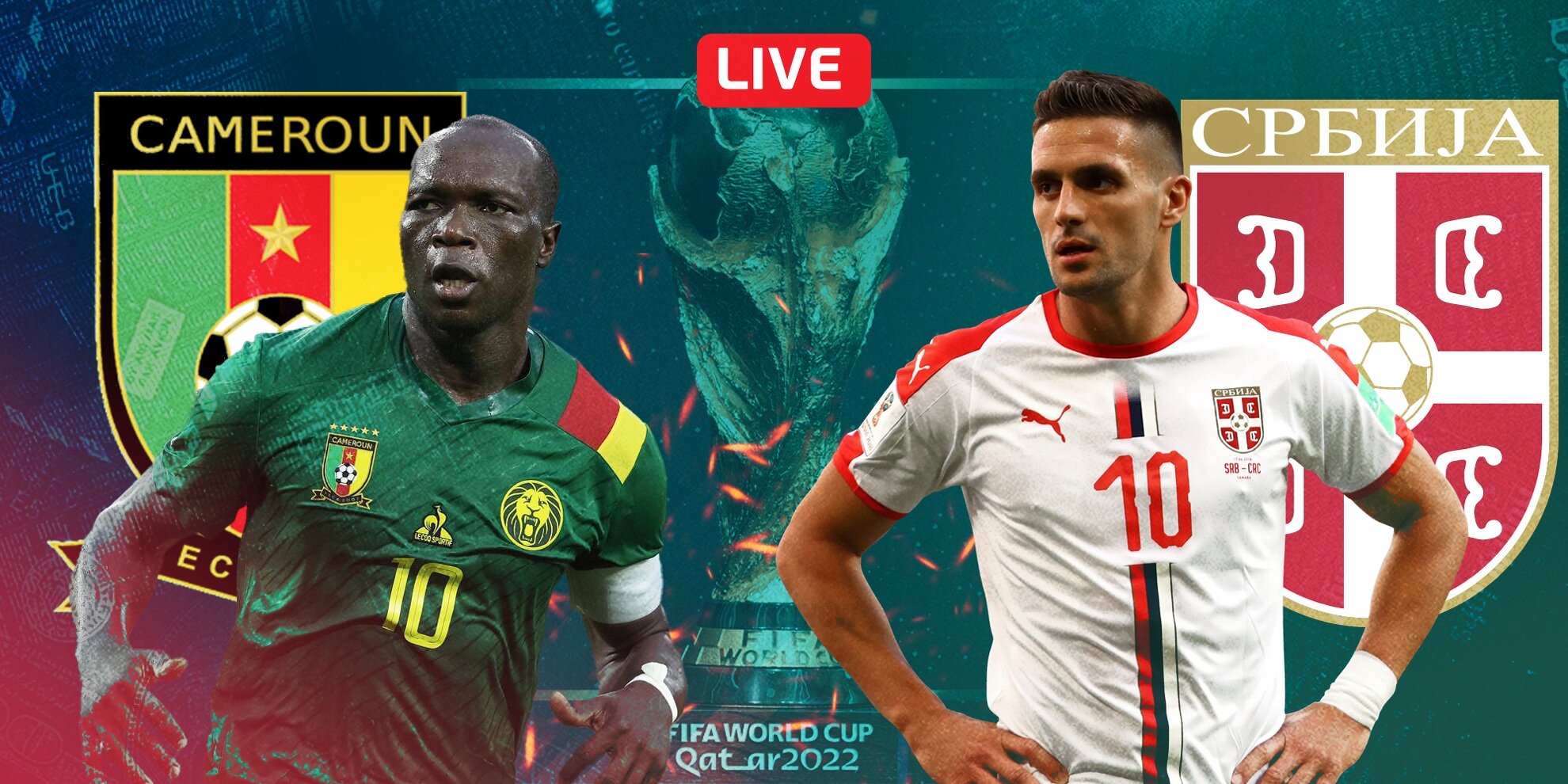 FIFA World Cup 2022: Cameroon vs Serbia Live Updates