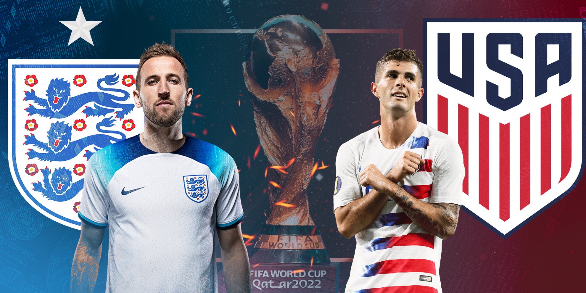 England vs USA: Head-to-Head record World Cup 2022