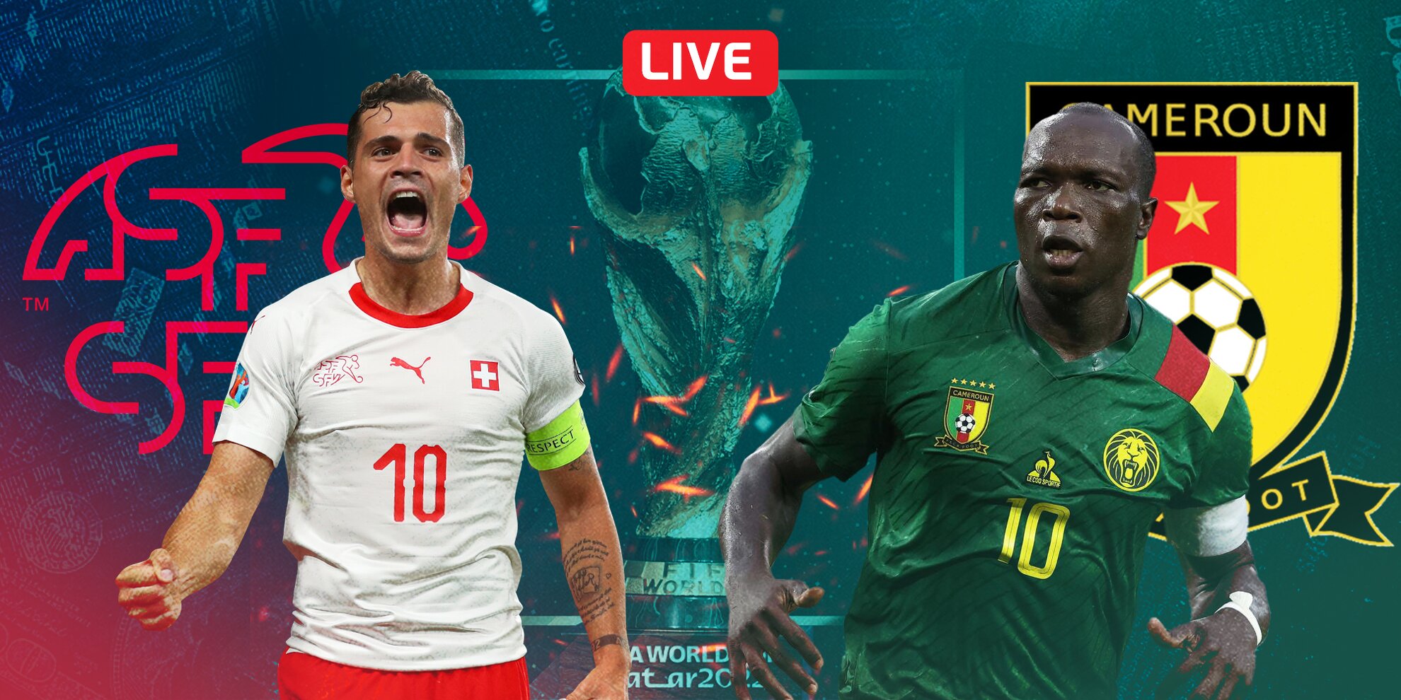 FIFA World Cup 2022: Switzerland vs Cameroon Live Updates