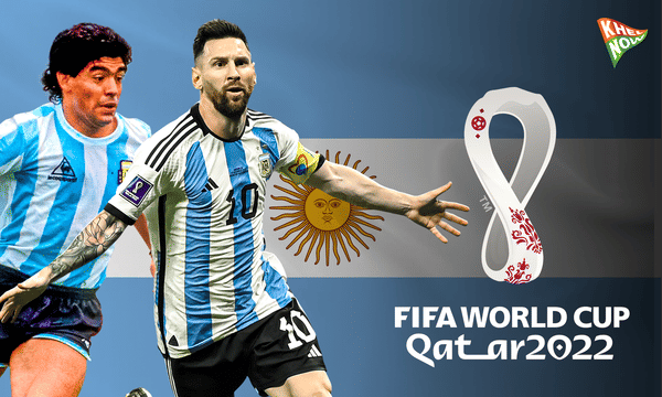 Top 10 players with most World Cup goals for Argentina