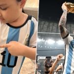 MS Dhoni's daughter flaunts Argentina shirt signed by World Cup winner Lionel Messi