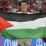 Morocco players hoist Palestine flag in solidarity after 2-1 win over Canada