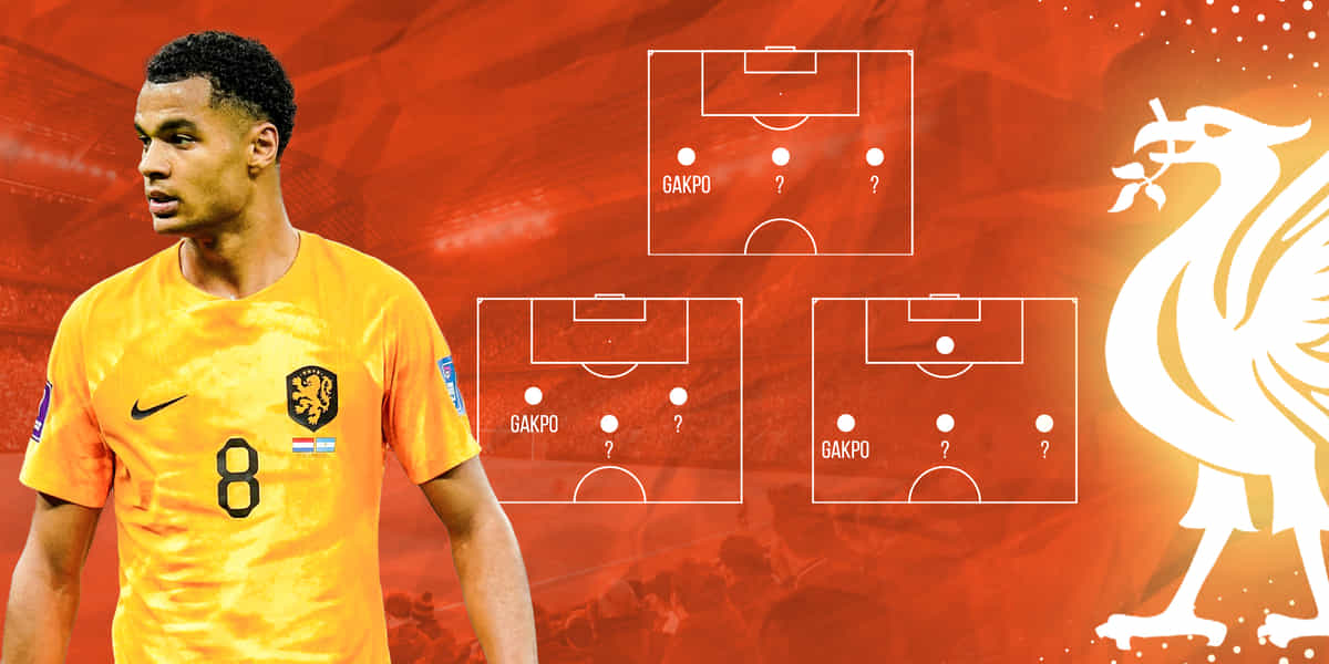 Three ways Liverpool can lineup with Cody Gakpo