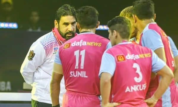 Jaipur Pink Panthers coach Sanjeev Baliyan heaps praise on team captain Sunil Kumar