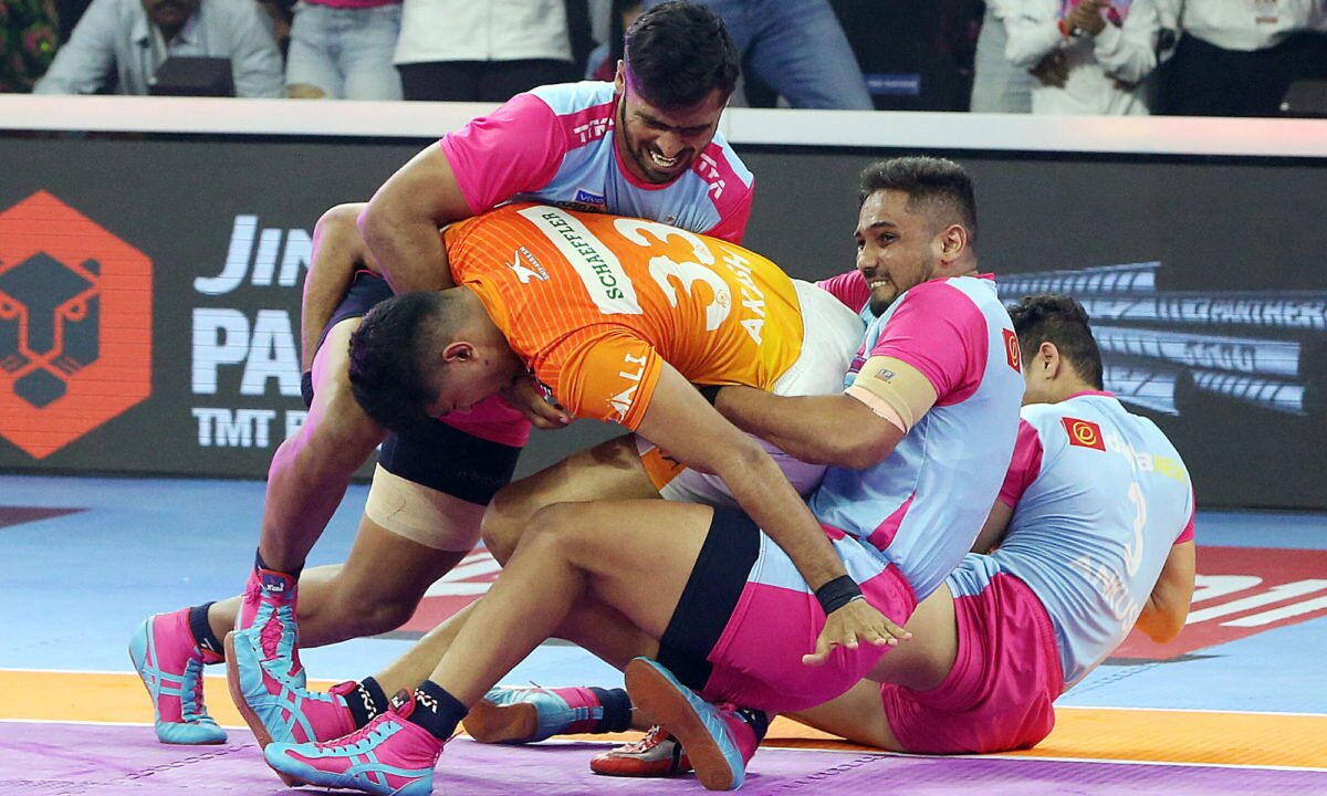 Ratings: Captain's Performance From Sunil Kumar As Jaipur Pink Panthers ...