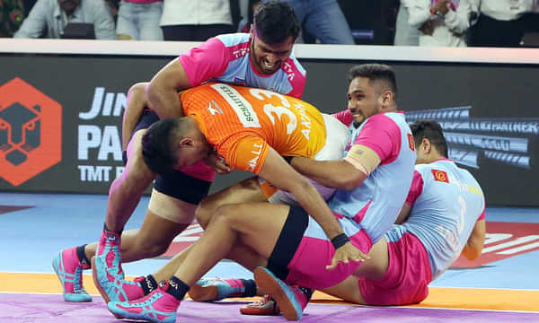 Ratings: Captain's performance from Sunil Kumar as Jaipur Pink Panthers beat Puneri Paltan to lift PKL 9 title