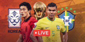 South Korea vs Brazil LIVE