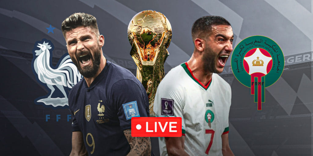 FIFA World Cup 2022 France 20 Morocco Replay