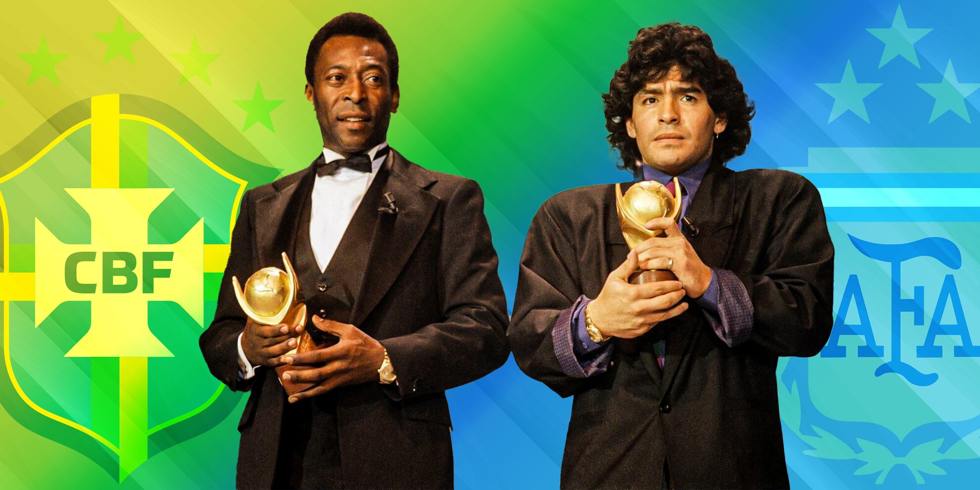 Pele vs Diego Maradona: Who has better stats in their career?