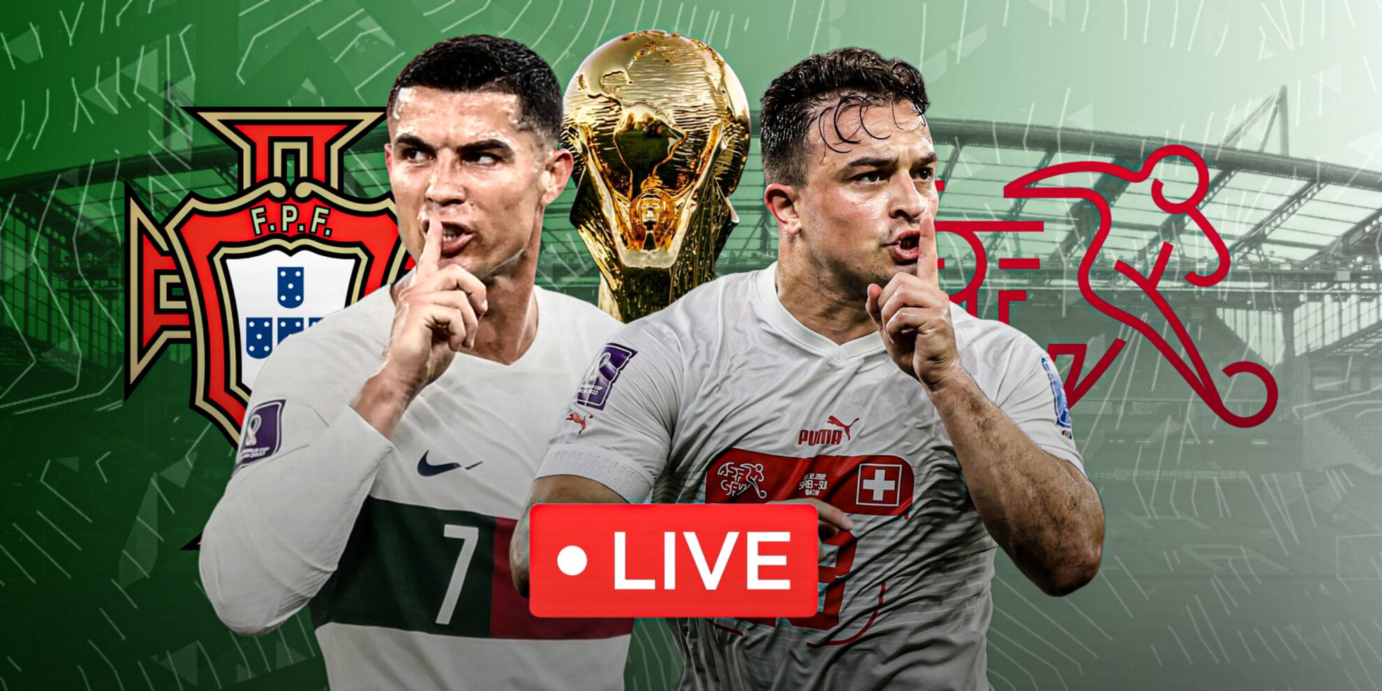 FIFA World Cup 2022 Portugal 6 1 Switzerland Replay