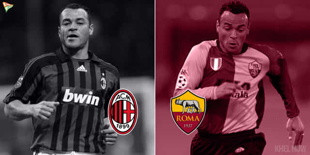 Top 10 players to play for both AC Milan and AS Roma