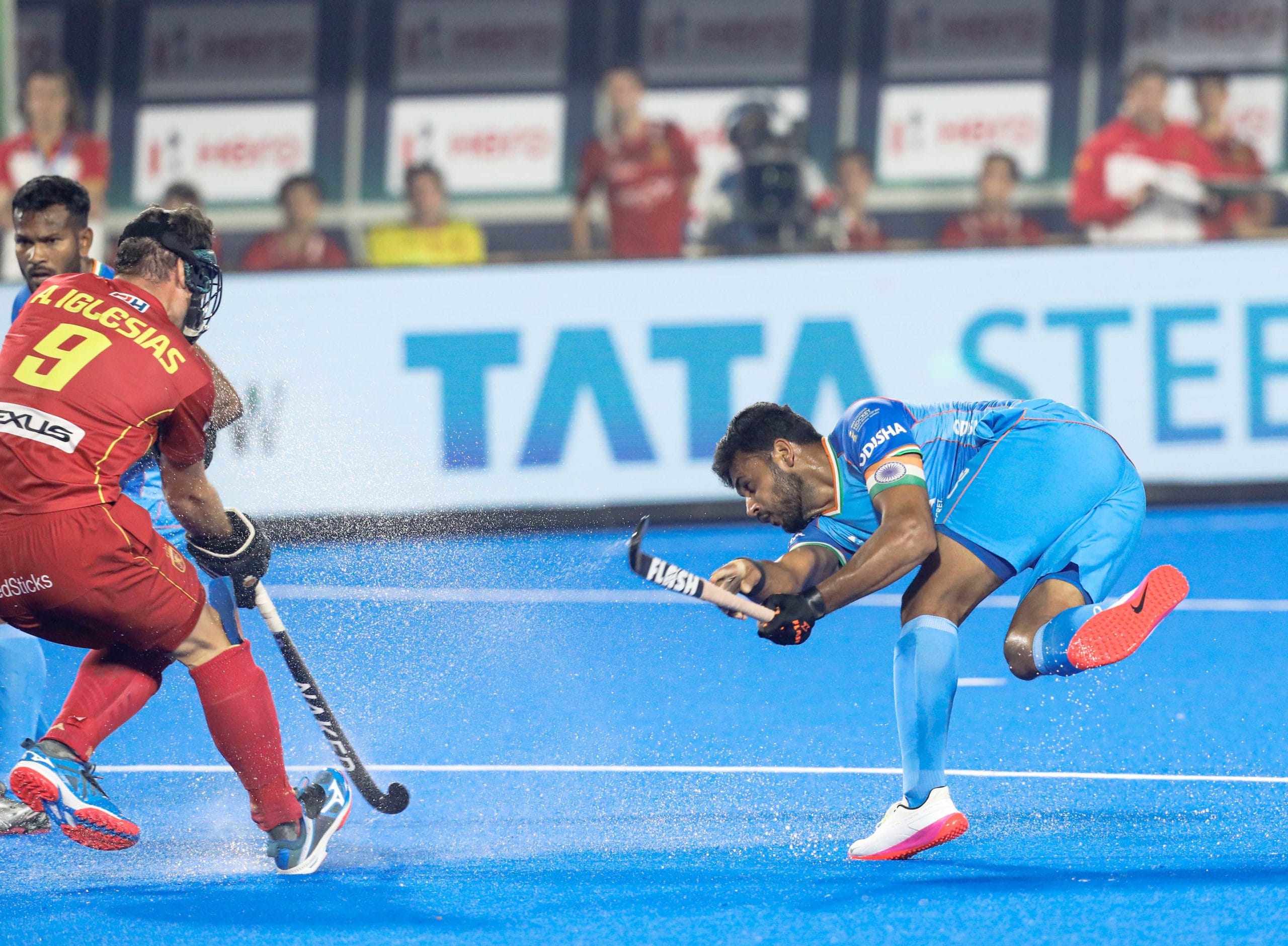 Men's Hockey World Cup Goals from Amit Rohidas and Hardik propel India