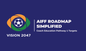 AIFF Roadmap Simplified Coach Education Objectives Targets Indian Football Vision 2047