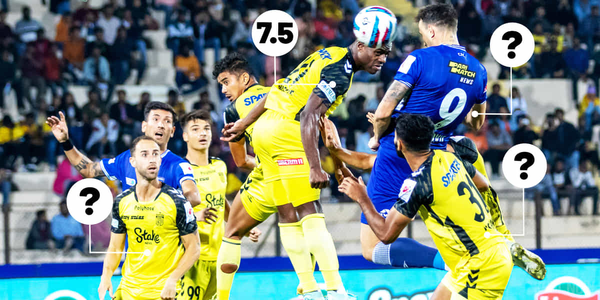 Ratings: Foreign strikers on target as Hyderabad, Chennaiyin FC share spoils