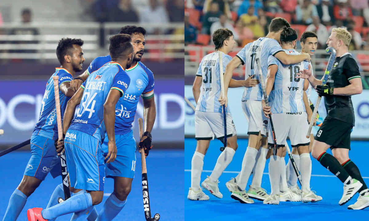 Hockey World Cup 2023: Argentina, India finish joint ninth with big wins