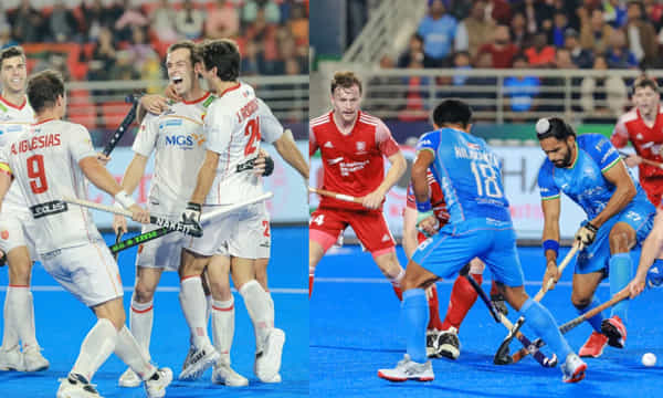 Men's Hockey World Cup 2023: India, England play entertaining draw, Spain earn maiden win