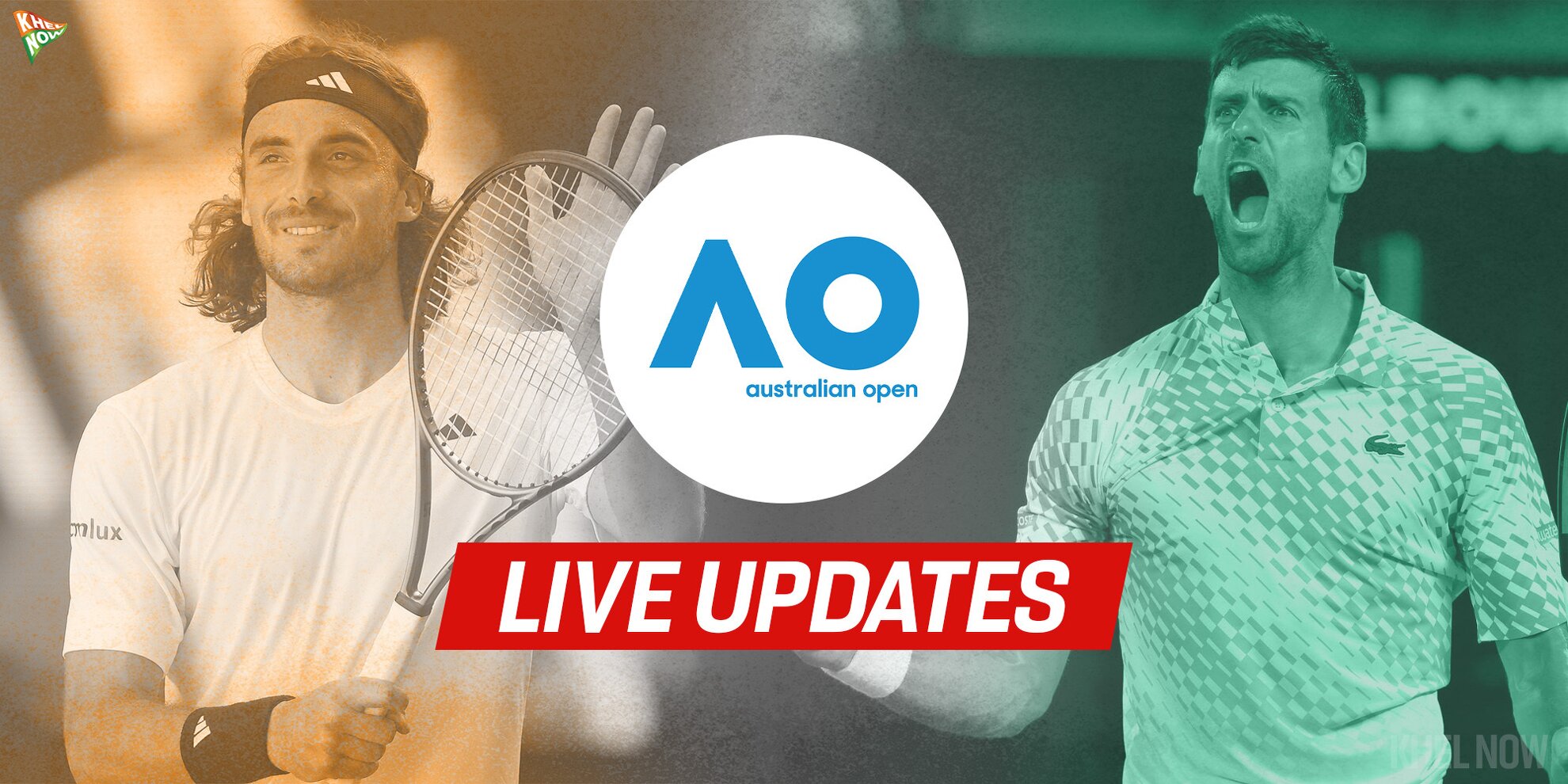 Stefanos Tsitsipas vs Novak Djokovic Australian Open 2023 Live