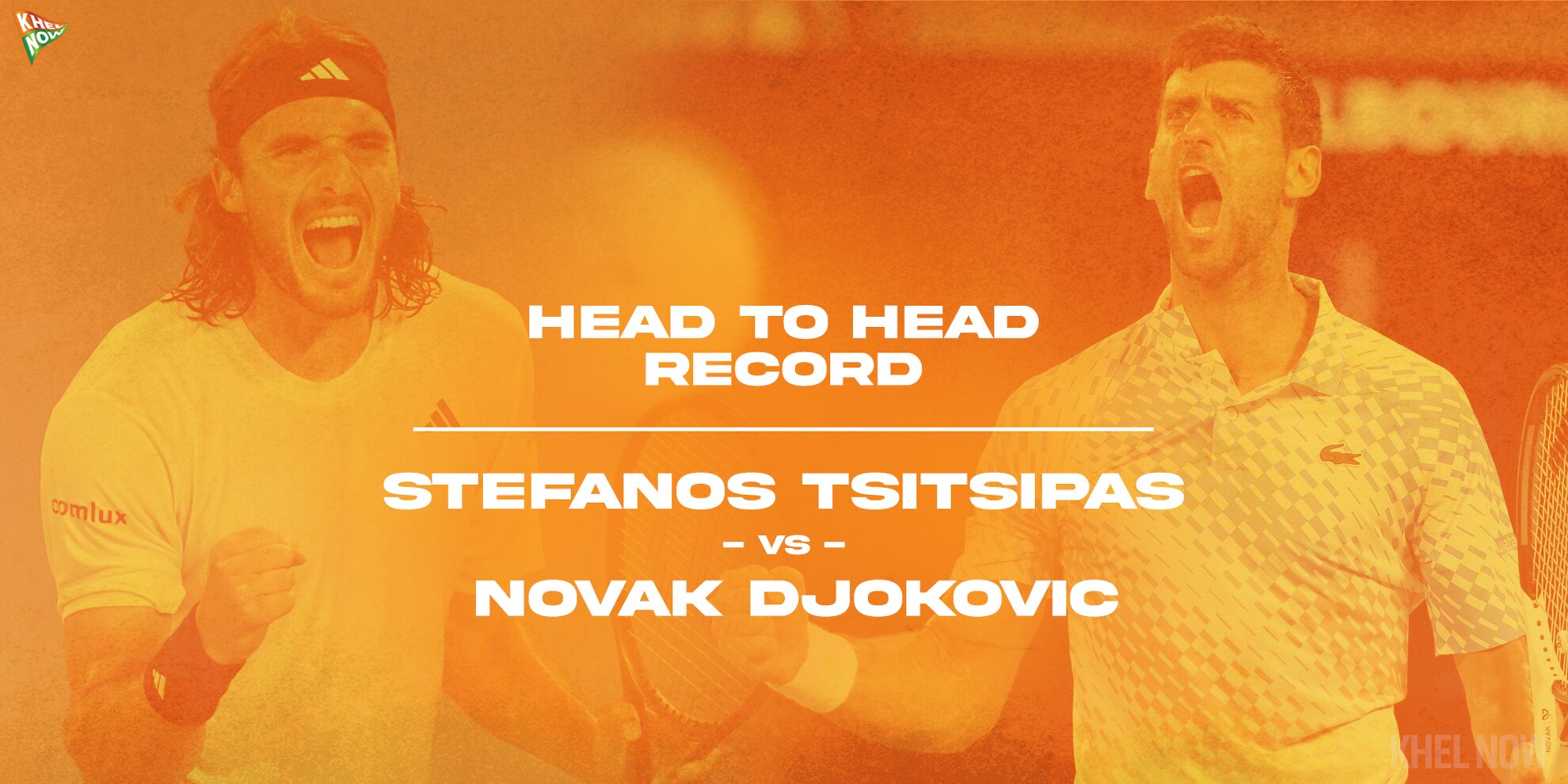 Stefanos Tsitsipas vs Novak Djokovic head to head