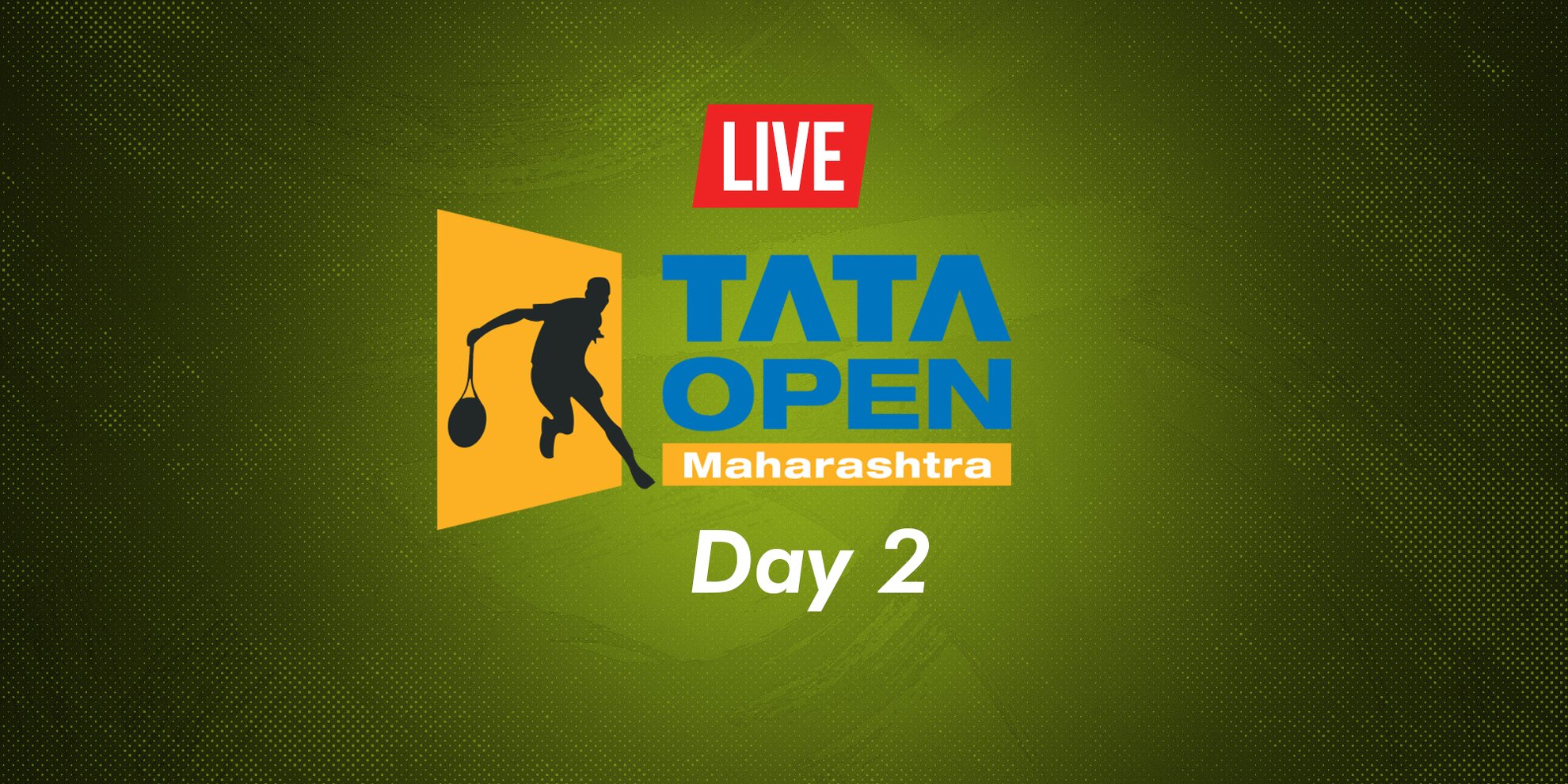 Tata Open Maharashtra Day 2 Live
