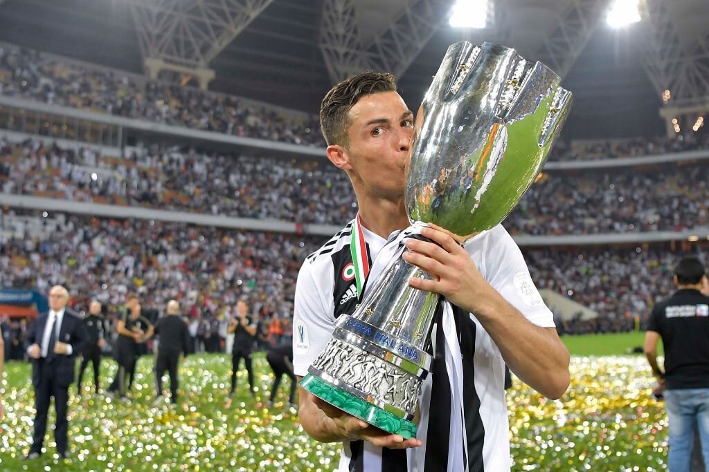 Juventus trophies ronaldo