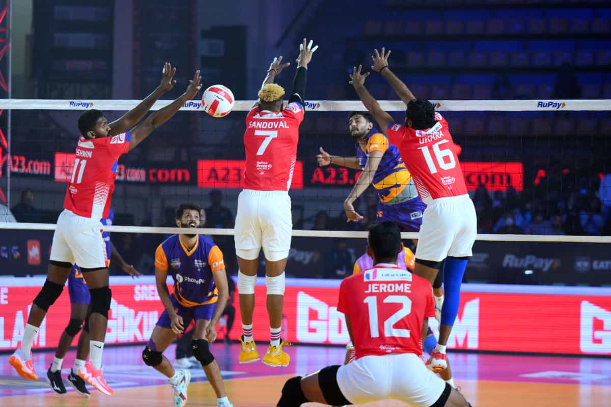 PVL 2023: Calicut Heroes bounce back from set down to beat Mumbai Meteors