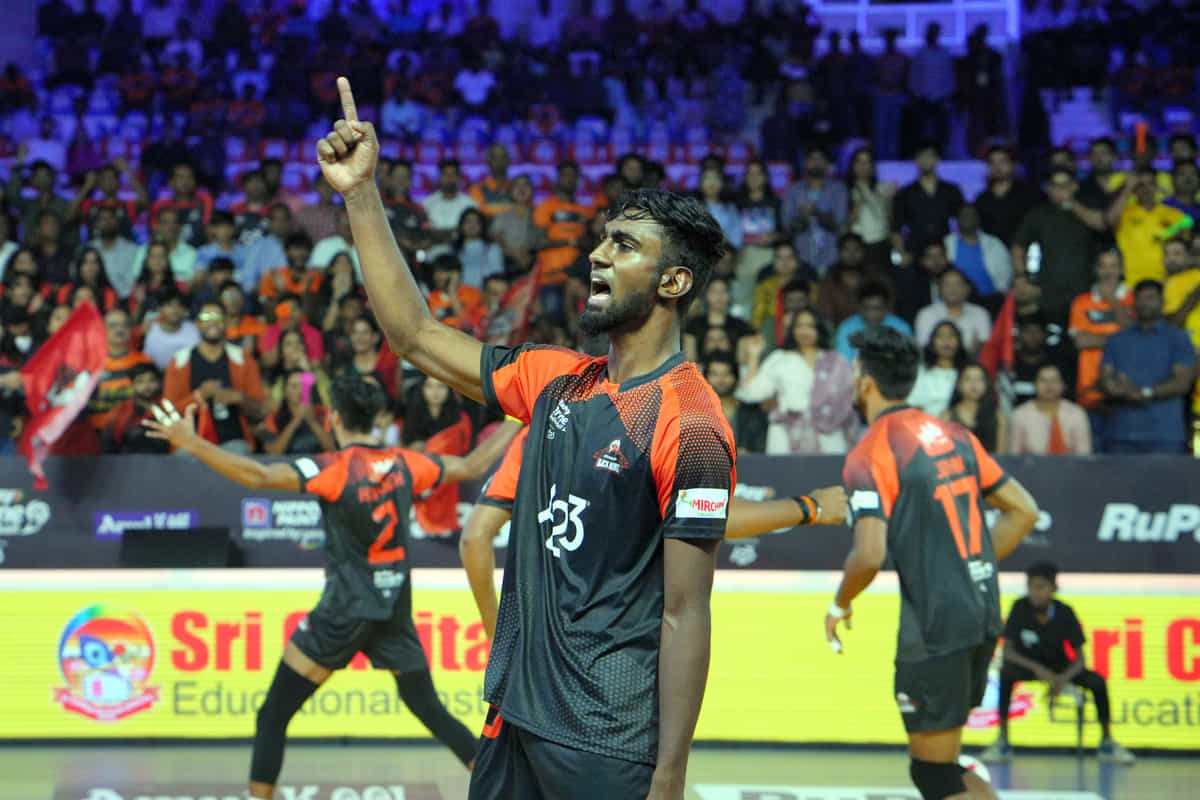 PVL 2023: Hyderabad Black Hawks hand Chennai Blitz third successive defeat